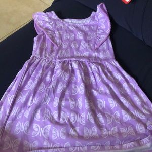 Dress lemon purple 3T